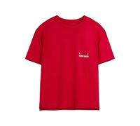 Teddy Smith T- Asha MC Jr T-Shirt, Rouge, 16 Ans Garçon