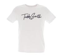Teddy Smith Tee-Shirt Garçon T-Evan MC Jr Blanc