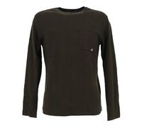 Teddy Smith Tee-Shirt Homme T-Miller ML Raven Kaki