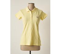 teddy smith tee-shirts et débardeurs femme de couleur jaune 36