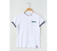 teddy smith tee-shirts et débardeurs garçon de couleur blanc 10 A
