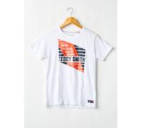 teddy smith tee-shirts et débardeurs garçon de couleur blanc 14 A