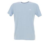 Teddy Smith The Tee 1 MC T-Shirt, Pastel Blue Chine, M Homme