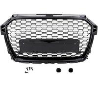 TEDE Grille de Calandre Avant pour Audi A1 8X,Résistance À La Rouille Grille de Radiateur Grille Avant de Calandre