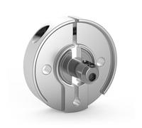 tedee /Adaptateur GERDA pour cylindre existant, accessoire pour serrure de porte intelligente de tedee, à monter sur votre propre cylindre de serrure et clé en argent