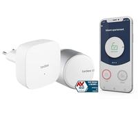 tedee Go Serrure intelligente argentée, Bluetooth Serrure électronique avec verrouillage automatique et application, certificat AV-TEST (+ Bridge Wifi)