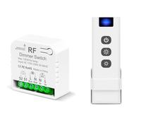 Tedeligo Variateur D'éclairage Interrupteur Sans Fil Avec Télécommandes, AC220V Gradateur Pour LED Et Halogènes 10W-150W, Compatible Avec Les Variateurs De Panneau Mural (Pas Besoin De Wi-Fi)