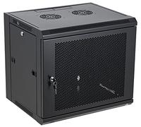 Tedgetal SE Series 9U Armoire réseau à fixation murale, porte ventilée, 60,3 kg, 60,3 kg