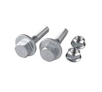 TEDGUM TED99574 Vis de correction du carrossage avec matériel de montage/fixation avec rondelles avec écrou des deux côtés du pont Arrière Avant