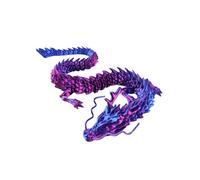 Tedious Ornements de Dragon imprimés en | Jouets articulés Dragon Fidget de 30 cm | Décorations de Année du Dragon 2024 | Jouet Figurine de Dragon imprimé en, Accessoires de décoration pour Aquarium