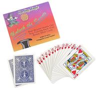 Ted's Sterling Magic Bike One Way Force Deck Trick Kit avec cartes courtes en bonus, cœurs bleus (cinq)