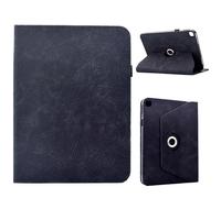 TEDTIKJT Coque pour iPad 8./7. Generation 10.2" 2020 2019 Flip Protection Housse Tablette étuis iPad 10.5" 2017 2019 Cuir 360°Rotatif Multi-Angle Stand Motif de Fleurs Exquis de Tantra Coque, Noir