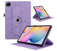 TEDTIKJT Coque pour Lenovo Tab K9 8.7 Pouces 2025 TB305XU étuis Housse PU Cuir 360°Rotatif Multi-Angle Stand Flip Tablette Protection pour étuis Lenovo Tab One 8.7" TB305FU Coque,Violette Arbres