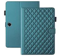 TEDTIKJT Coque pour Oppo Pad SE 11 Pouces 2025 (Models:OPD2417) Étui Housse Cuir PU Flip Cover Case avec Support Fonction Portefeuille Magnétique Housse pour Oppo Pad SE Housse,Vert Rhombique