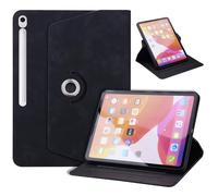 TEDTIKJT Coque pour Samsung Galaxy Tab S10 FE+/ S10 FE Plus 13.1 Pouces 2025 Rotating Protection Étui Housse SM-X620 X626 X626B PU Cuir 360°Rotatif Multi-Angle Stand Flip Tablette Étui,Business Noir