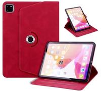 TEDTIKJT Coque pour Samsung Galaxy Tab S10 Ultra/S9 Ultra 14.6" SM-X920 X926B Étui Housse PU Cuir 360°Rotatif Multi-Angle Stand Flip Cover Protection Business Étui Tablette Coque,Rouge
