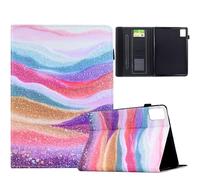 TEDTIKJT Coque pour Tablette Lenovo Tab M9 9" 2022 TB310FU étuis Housse PU Cuir Motif Peint Flip Support Protection étuis pour Lenovo Tab M9 Coque,Couleur Sable