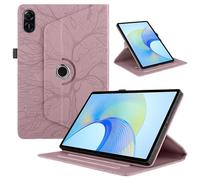 TEDTIKJT Coque Tablette pour Honor Pad X9 11.5" 2023/ Pad X8 Pro PU Cuir 360°Rotatif Multi-Angle Stand Flip Cover Honor Pad X9 Arbre Rotating Étui Housse pour Honor Pad X8 Pro Cover, Rose Gold