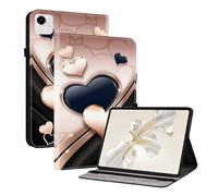 TEDTIKJT étuis pour Honor Pad X9A 11.5" 2025 Coque Tablette Housse PU Cuir Flip Support Protection Motif Peint Tablette étui Housse pour Honor Pad X9a Coque,Amour