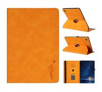 TEDTIKJT Tablette Coque pour Samsung Galaxy Tab S6 Lite 10.4" 2024/2022/2020 P620 P613 P610 360°Rotatif Multi-Angle Stand Housse Étui Motif Alphabétique - Smile Flip Protection Coque,Kaki