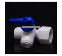 Tee 1/2" Male BSP-1/4" OD-1/2" Female BSP Tap Shut Off Ball Valve Connection YZWRWRMKTB