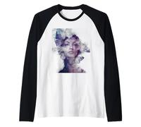 Tee Art Girl Women Face Salon Artists Girl Funny Shirt Manche Raglan