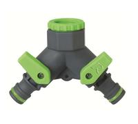 Tee d'arrosage RIBILAND double sortie