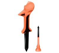 Tee de Golf - Accessoires Golf 10 Degrés Angle de Frappe,Base Conique Réduit Friction Améliore Précision pour Débutants Leçons Entraînement sur Terrains de Sport