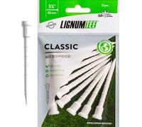 Longridge lignum lot de 12 tees blanc 82 mm Blanc