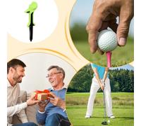 Tee De Golf pour Parcours | Tee de Golf à Angle de 10 Degrés | Réduit La Rotation De La Balle avec Moins De Frottement Et Base Effilée pour Terrains D'Entraînement, Pratique