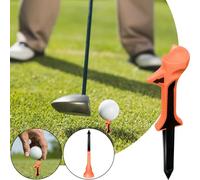 Tee de Golf - Tees De Golf Inclinés À 10 Degrés pour Parcours | Réduit La Rotation De La Balle avec Moins De Frottement Et Base Effilée pour Terrains D'Entraînement, Pratique