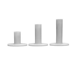 Tee de Practice de Golf en Caoutchouc Longridge (Lot de 3) - Blanc