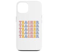 Tee Groovy Repeating #25L5E pour la Journée d'appréciation des Enseignants Coque pour iPhone 13
