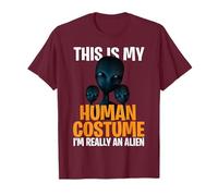 Tee Halloween C'est Mon Costume Humain, Je suis Vraiment Un T-Shirt