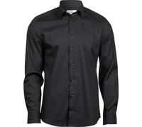 Tee Jays - Chemise "Luxury" pour homme manches longues PC4792 (L) (Noir)