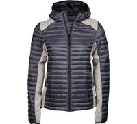 Tee Jays Damen Aspen Crossover Jacke BC3930 (2XL) (Cosmic Grau/Grau meliert)