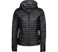 Tee Jays Femme Aspen Crossover Jacket BC3930 (2XL) (Jet Noir/Noir chiné)