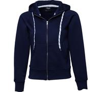 Tee Jays Femme Hoodie / Veste à capuche avec fermeture éclair sur toute la longueur BC3320 (2XL) (Bleu marine)