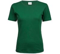 Tee Jays Femmes Interverrouillage Col Rond Manches Courtes T-Shirt