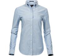 Tee Jays Femmes Perfect Blouse Oxford à Manches Longues PC3488 (2XL) (Bleu Clair)