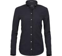 Tee Jays Femmes Perfect Blouse Oxford à Manches Longues PC3488 (2XL) (Noir)