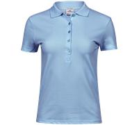 Tee Jays Femmes Polo En Coton Stretch De Luxe À Manches Courtes