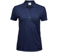 Tee Jays Femmes Polo En Coton Stretch De Luxe À Manches Courtes