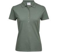 Tee Jays Femmes Polo En Coton Stretch De Luxe À Manches Courtes