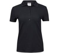 Tee Jays Femmes Polo En Coton Stretch De Luxe À Manches Courtes