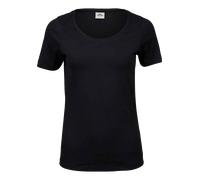 Tee Jays Femmes Stretch Tee Cotton/Elastane À Manches Courtes Col Rond T-Shirt