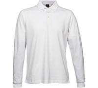Tee Jays Herren Luxury Stretch Longsleeve / Polo-Shirt, Langarm BC3306 (3XL) (Weiß)