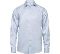 Tee Jays Homme Luxe Confort Fit Chemise Oxford Manches Longues PC3477 (4XL) (Bleu Clair)