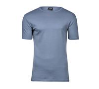 Tee Jays Hommes Interlock À Manches Courtes Col Rond Tee-Shirt S-5XL