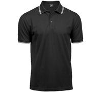 Tee Jays Hommes Luxe Extensible Rayure Polo S-3XL